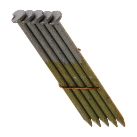 Grip-Rite 3-1/4 in. L X 11 Ga. Angled Strip Hot-Dip Galvanized Framing Nails 28 deg 2000 pk